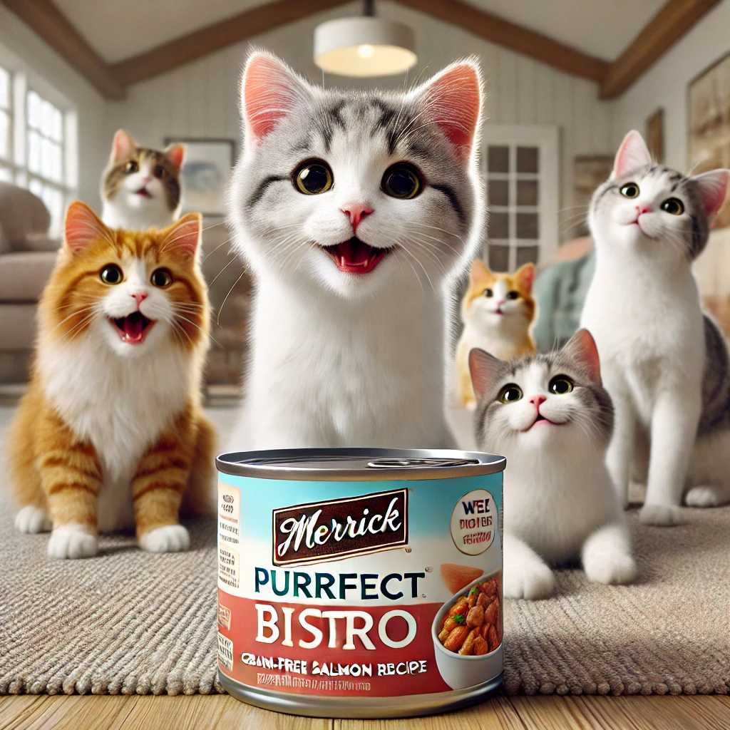 Merrick Purrfect Bistro Grain-Free Salmon Recipe