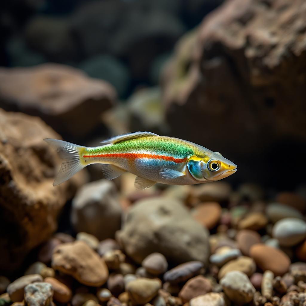 Neon Tetra (Paracheirodon innesi) school photo