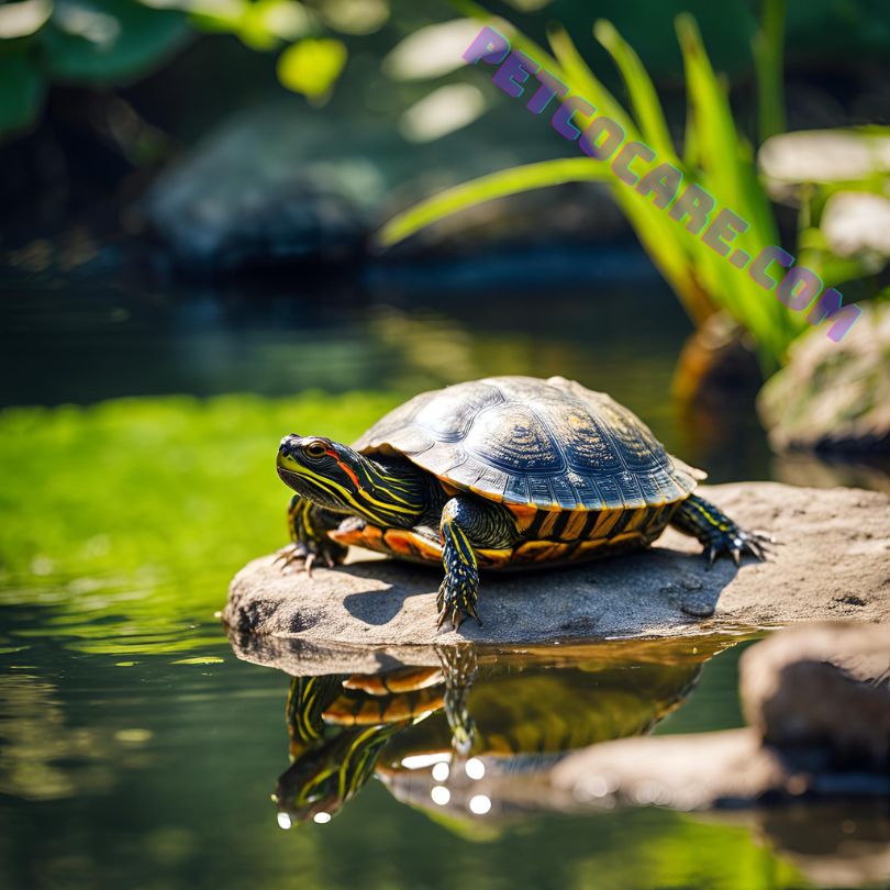 Red Eared Slider Turtle The Playful Swimmer