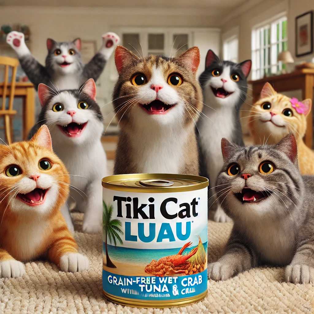 Tiki Cat Luau Grain-Free Wet Food with Tuna & Crab