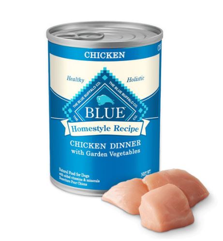 Blue Buffalo Homestyle Recipe Chicken Dinner with Garden Vegetables & Brown Rice Canned Dog Food