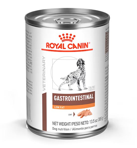 Royal Canin Veterinary Diet Gastrointestinal Low Fat Loaf Wet Dog Food, 13.5 oz., Case of 24